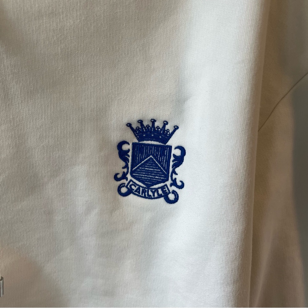$248 The Carlyle Hotel X Frame White Hoodie Sweatshirt Small Limited Edition View 2
